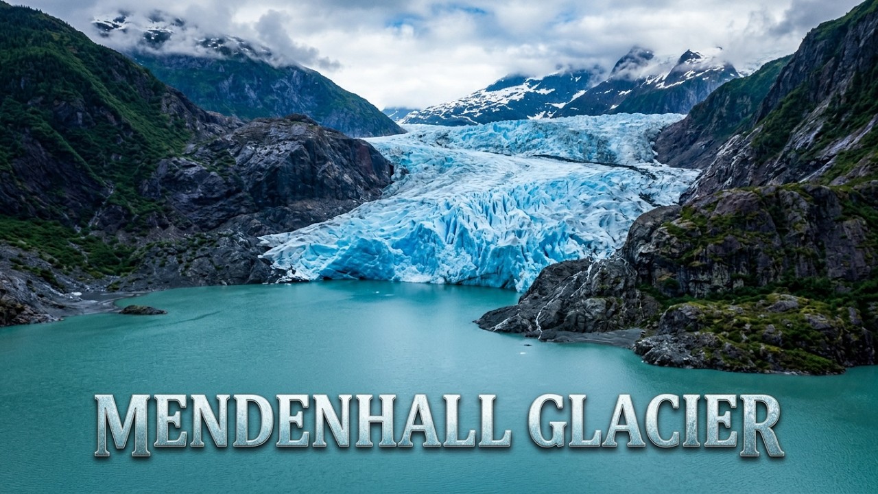 Juneau's Vanishing Glacier and the Waterfall It Used to Swallow