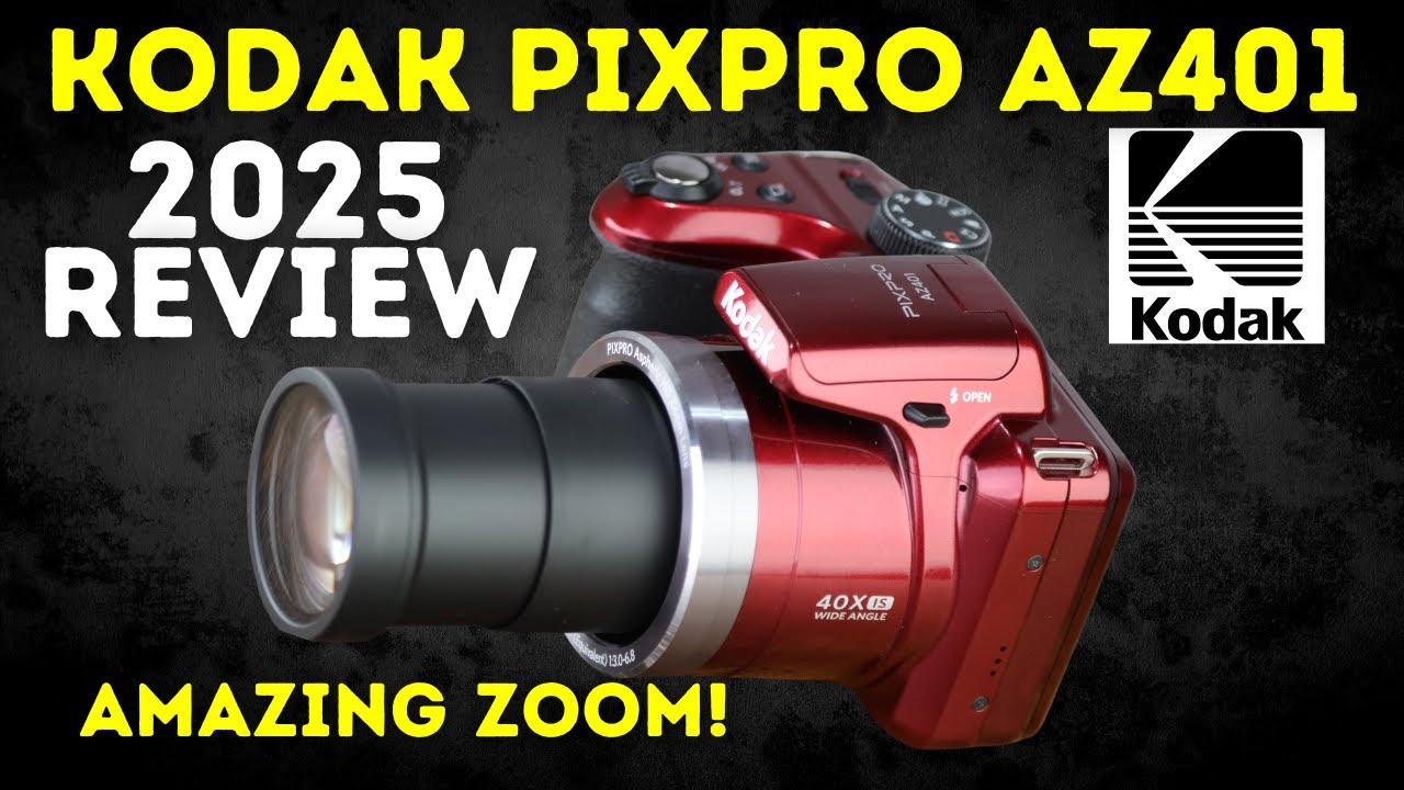 2024 Kodak Pixpro AZ401 40X Zoom Digital Camera Review +