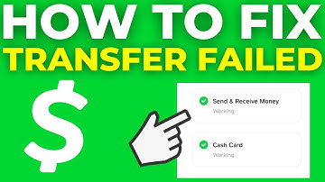 How To Fix Cash App Transfer Failed 2025