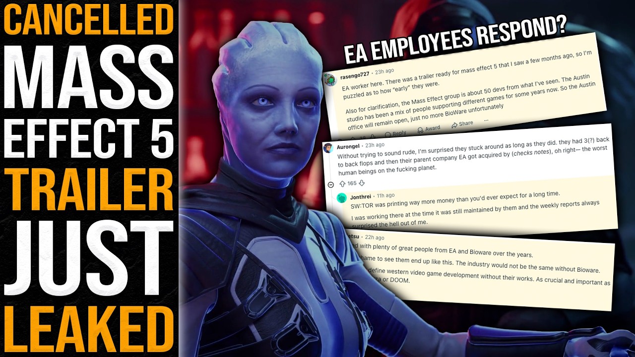 Mass Effect 5 Trailer Leaks After BioWare Shutdown - Inside Games Daily