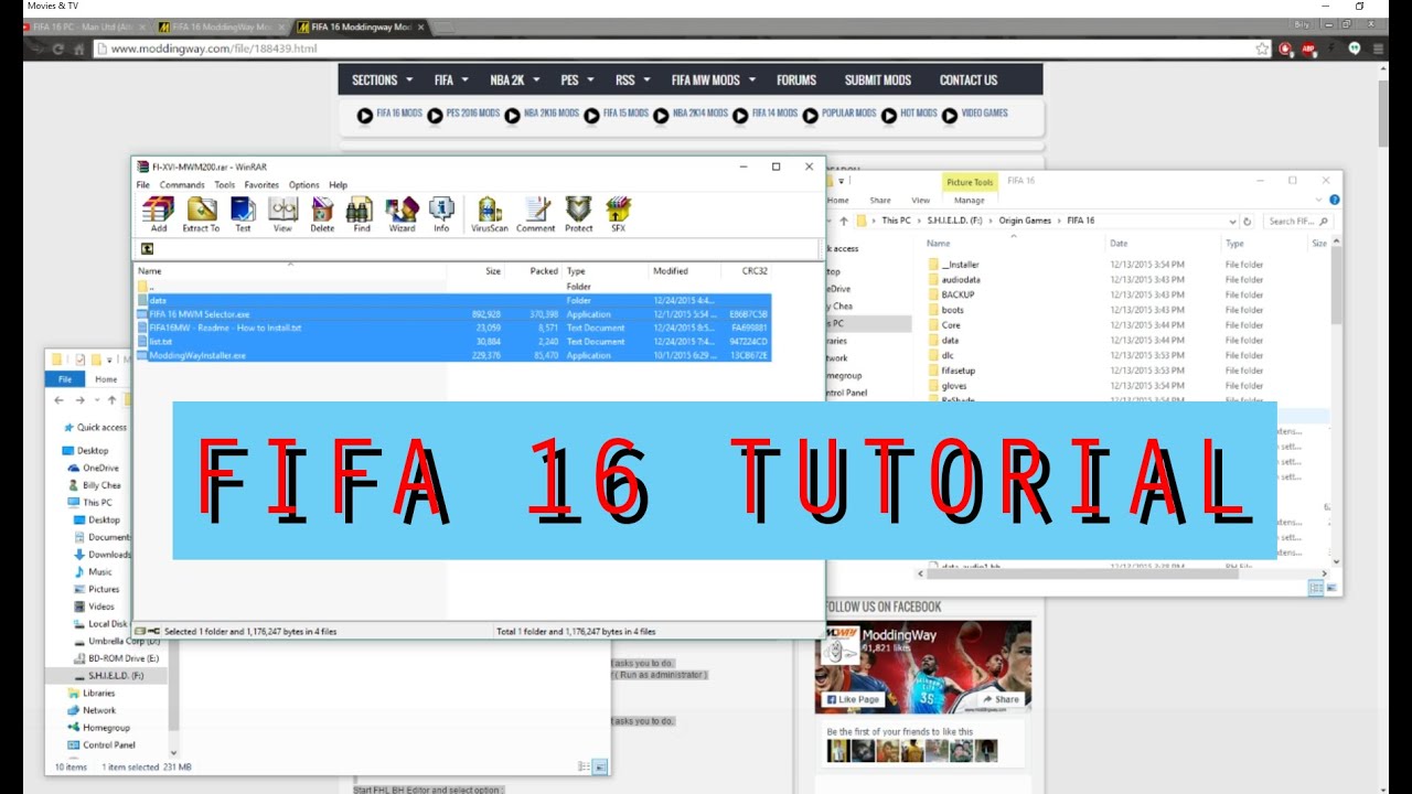 Fifa16 ModdingWay Tutorial