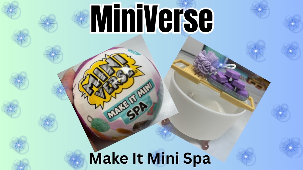 MiniVerse | Make It Mini Spa | Opening and Making One Capsule (No Talking)
