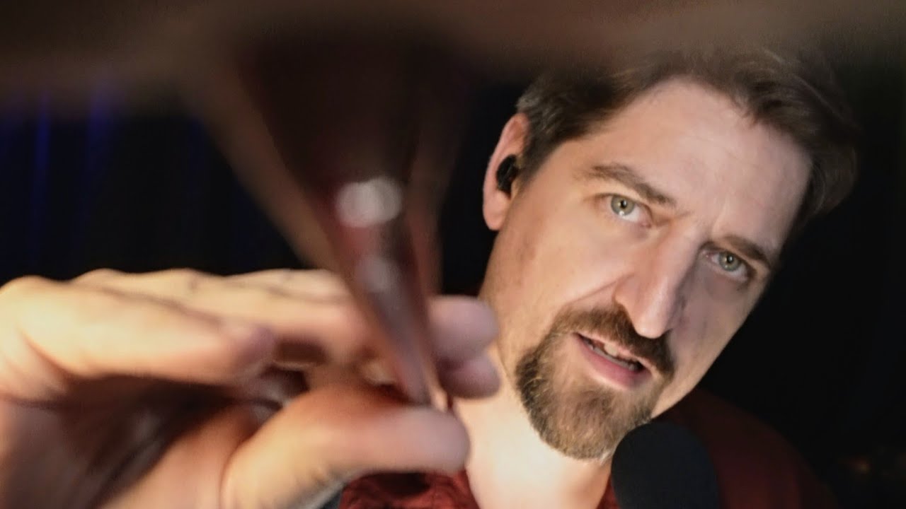 ASMR 🥹 Rough day? I got you 🫶 Affirmations & Face Brushing