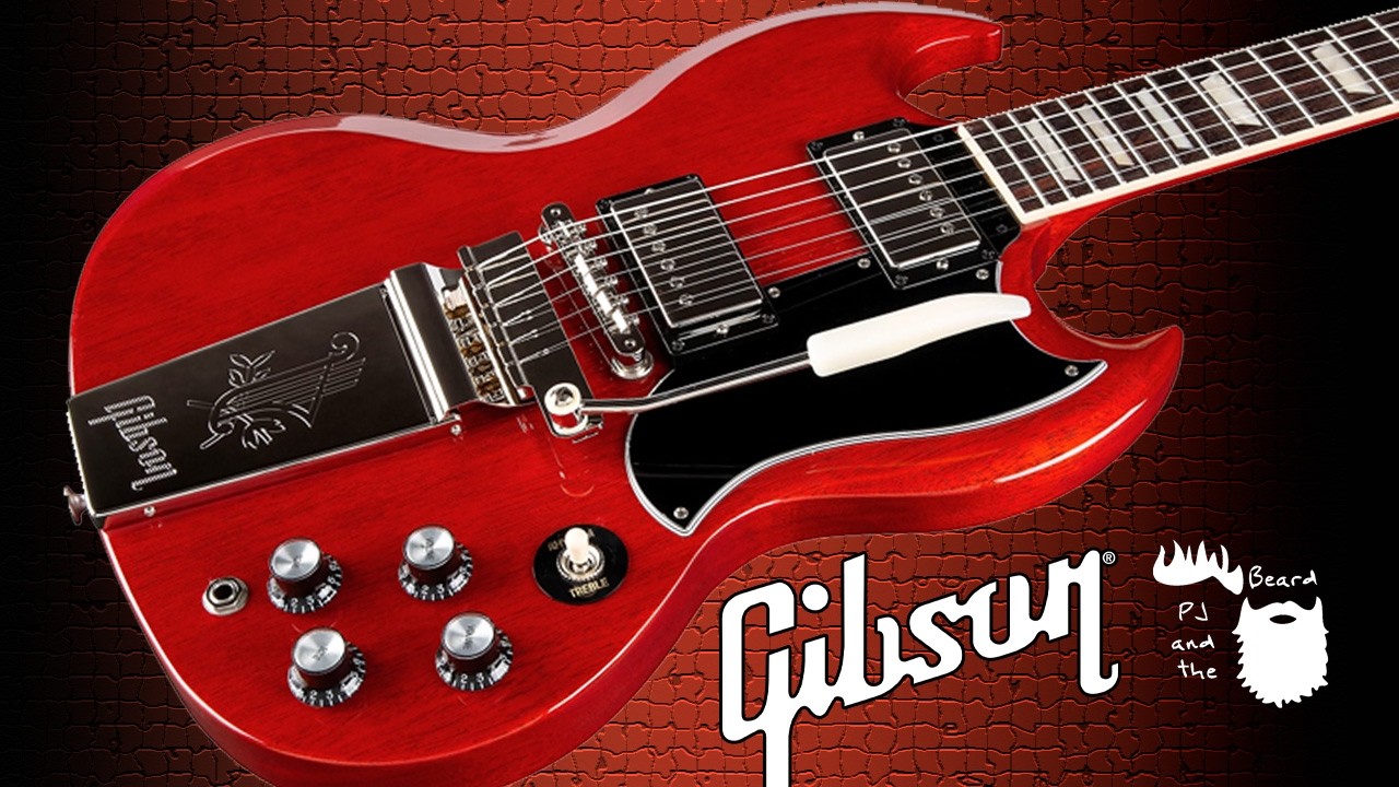 Gibson SG Standard '61 Meastro Vibrola – Full Tone Test - YouTube
