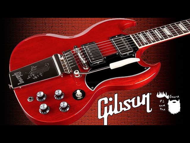 Gibson SG Standard '61 Meastro Vibrola – Full Tone Test - YouTube