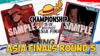 🔥 EB02 LUFFY VS OP13 ACE — META BREAKDOWN ASIA FINALS Round 5 | Commentary One Piece Card Game