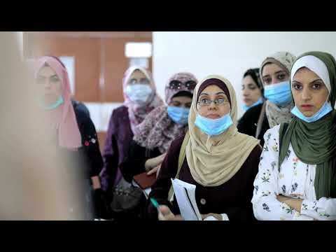 رحلة ما وراء الخدمة لمجموعة من المثقفات البيئيات بلدية غزة