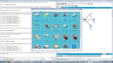 [CCNA] 3.3.4 Configuring VLANs and Trunks