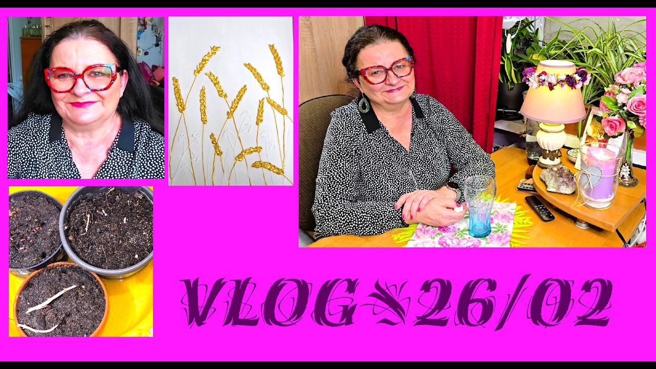VLOG#26/02/26☕OBRAZ WIKI /MAŚĆ ZE ŻMIJI /BYŁAM W PIWNICY / O PRZETWORACH - PLANY