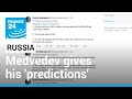 Former Russian President Medvedev Gives Ten 'Predictions' On Twitter: Fall of EU, Civil War In US, US President Elon Musk
