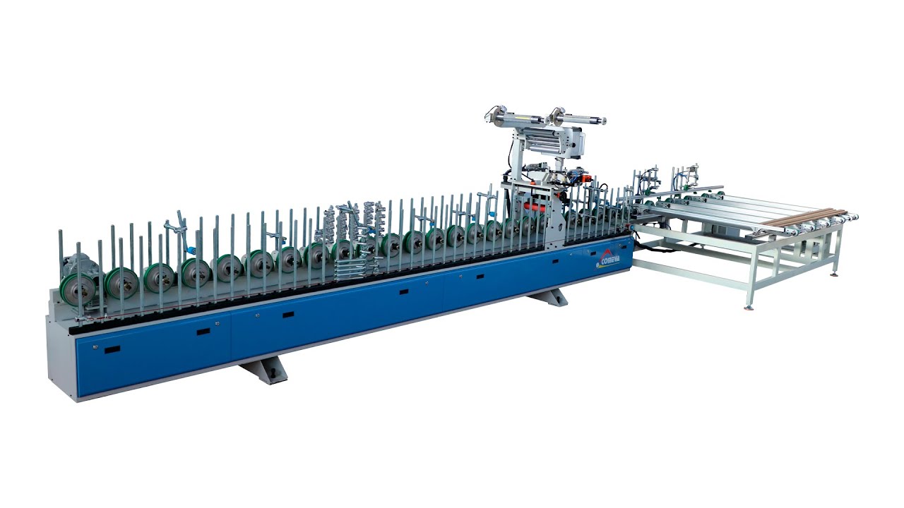 Recubridora de Molduras PUR RM-300 con Cargador Automático