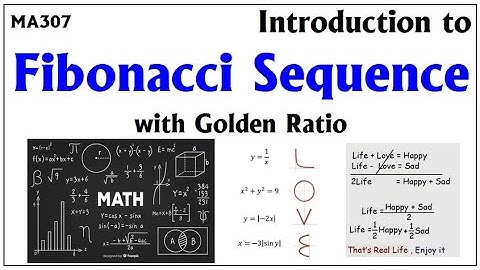 MA307 | Fibonacci Sequence | Golden Ratio | Rabbit | Camel Academy