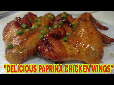 Video: Chicken Wings With Paprika - A Step By Step Recipe With A Photo