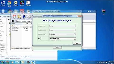 Epson L805 free resetter adjustment program softwear download