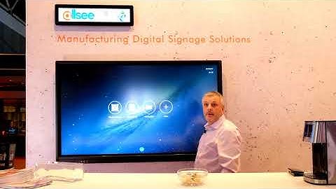 ISE 2018 - Interactive Touch Display with MeetingPad Software