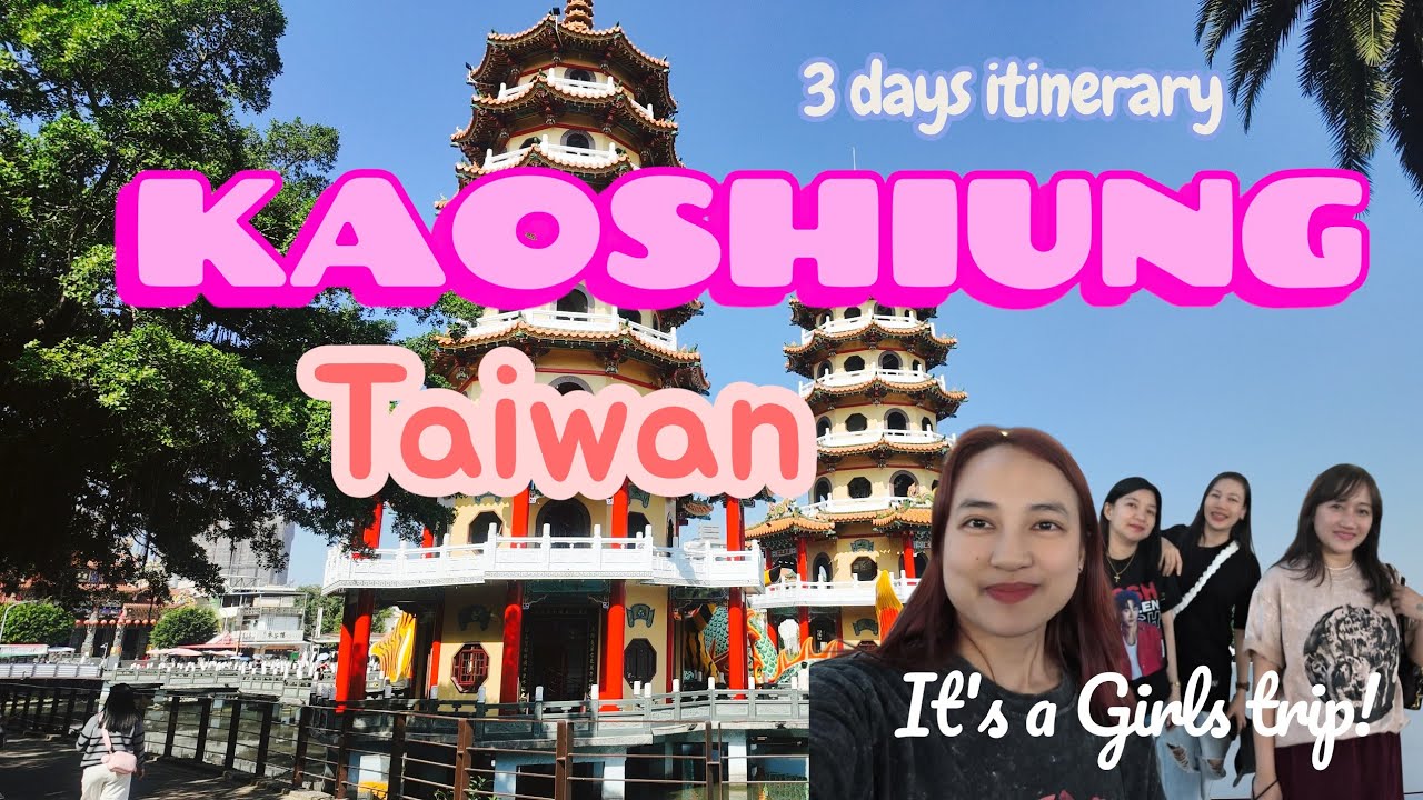 Kaohsiung Travel Vlog: Pier2,Cijin Island, Pagodas & More