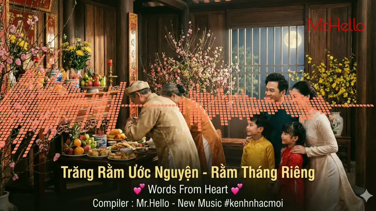 Trăng rằm Ước Nguyện - No.04 - Rằm Tháng Giêng 💞 Words From Heart 💞 #kenhnhacmoi
