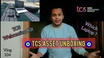 TCS asset unboxing || TCS welcome Kit || TCS Laptop unboxing || Vlog 104 || Tcs F21 & F22 ||