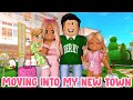 👪 MOVING MY FAMILY INTO OUR NEW TOWN 🏘️ | Bloxburg Roleplay | Roblox