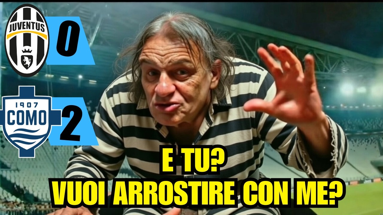 🔴💩JUVENTUS COMO 0-2❗️LA FORNACELLA E' PRONTA❗️