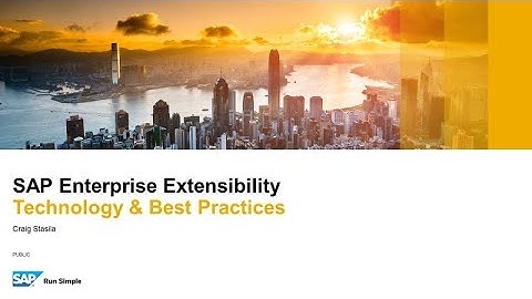 SAP Enterprise Extensibility Skills