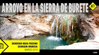 Poza en el Arroyo de Burete.