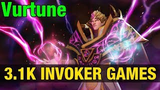 Vurtune 3.1K Games With Invoker  - Dota 2