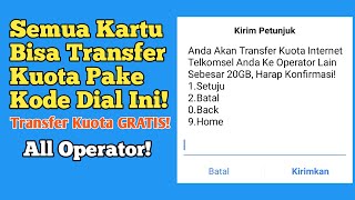 Cara Transfer Kuota Internet Telkomsel Terbaru