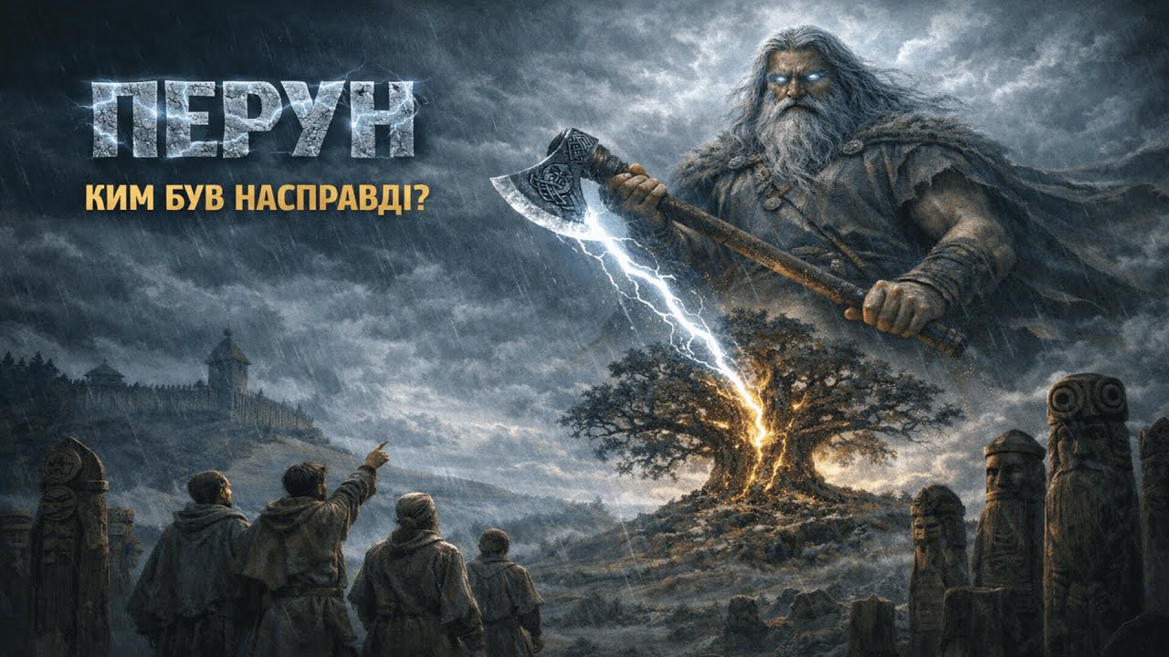 Лекція для сну 🛌: ТАЄМНИЦІ ПЕРУНА ⚡ — чому його боялися та поважали наші предки? | Міфологія України