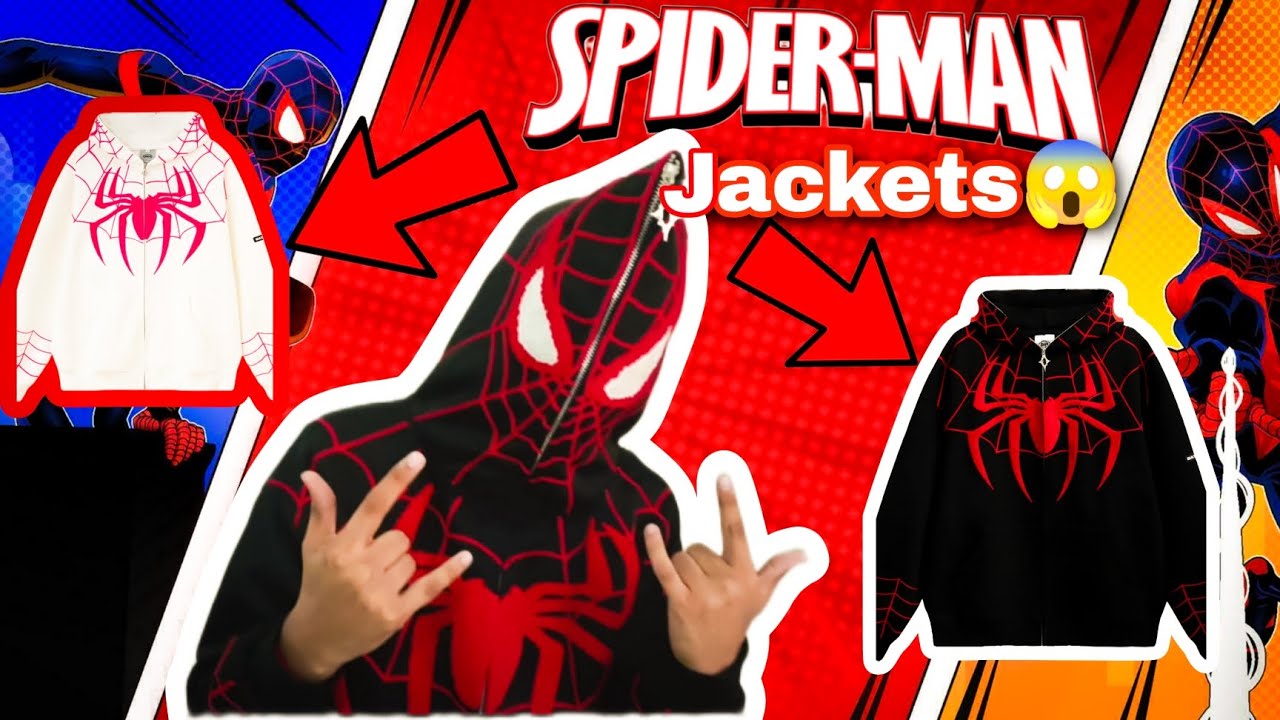 Spiderman hoodie Review! Affordable? | Size? Quality? Size?😱/newme Spiderman jacket ❤️