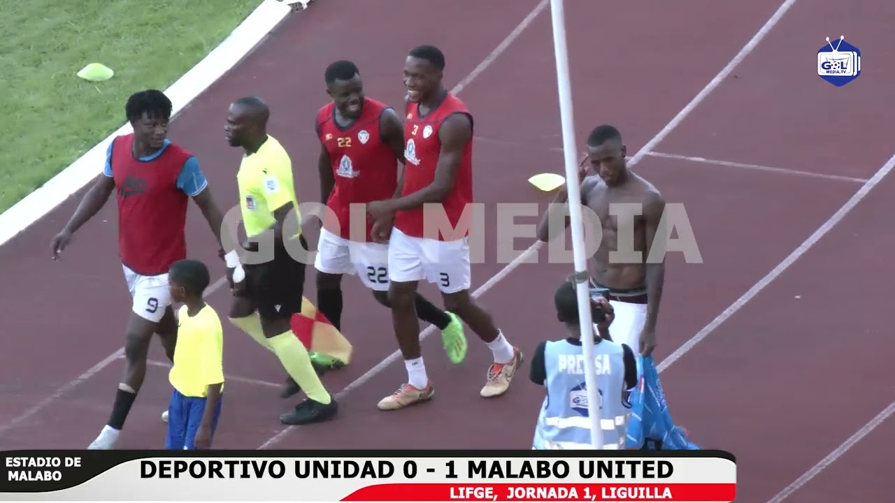 DEPORTIVO UNIDAD 0 - 1 MALABO UNITED, PRIMERA JORNADA, LIGUILLA