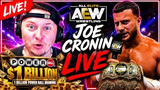 POWERBALL 1 Billion Dollar Drawing !   AEW DYNAMITE !!