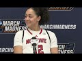 Press Conference: NC State vs. Tennessee Postgame (2026 Women's First Round)