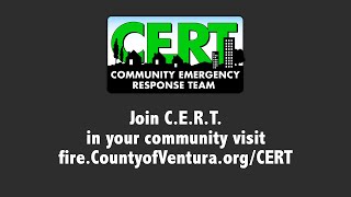 CERT Training Promo