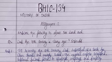 #ignou BHIC -134 #Free Solved Assignment 2020-21 By STUDY ZONE