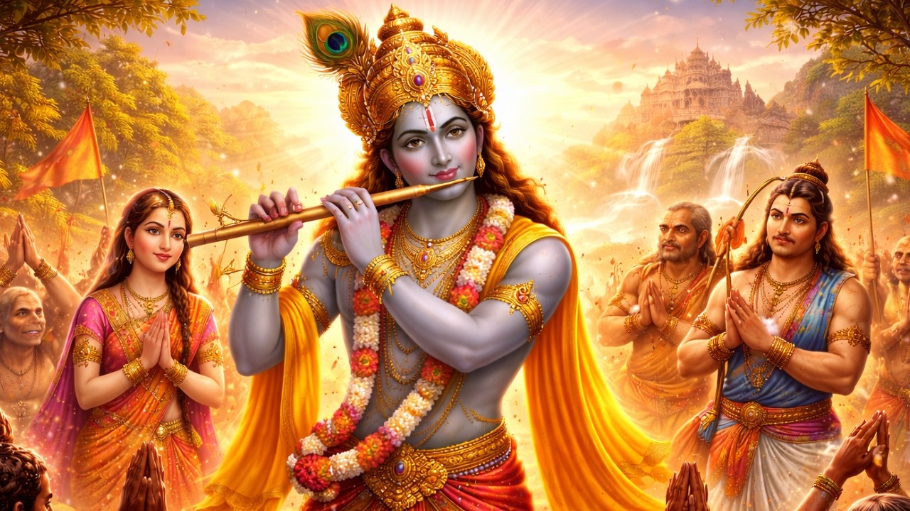 ಕೃಷ್ಣ ಕೃಷ್ಣ ಜಯ ರಾಧಾಕೃಷ್ಣ | ಶಕ್ತಿದಾಯಕ ಬೆಳಗಿನ ಭಜನ | Kannada Devotional