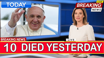 10 Famous People who died in the last few days