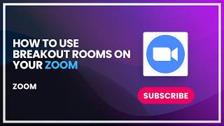 How to use breakout rooms on your zoom How to use breakout rooms on your zoom