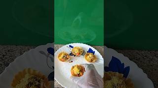 Crispy Canapés Dahi Chaat 😍 | Easy Party Snack