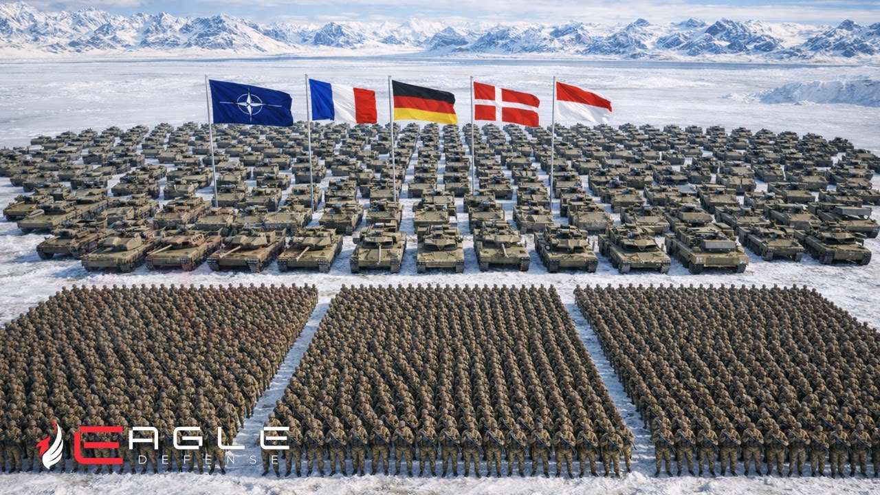 US Shocked: Thousands of NATO troops arrive in Greenland