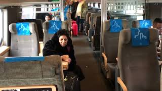 IMG 4114  Aruna & Hari Sharma in SJ Snabbtåg X 2000 521 Kastrup, Denmark, Dec 09, 2022