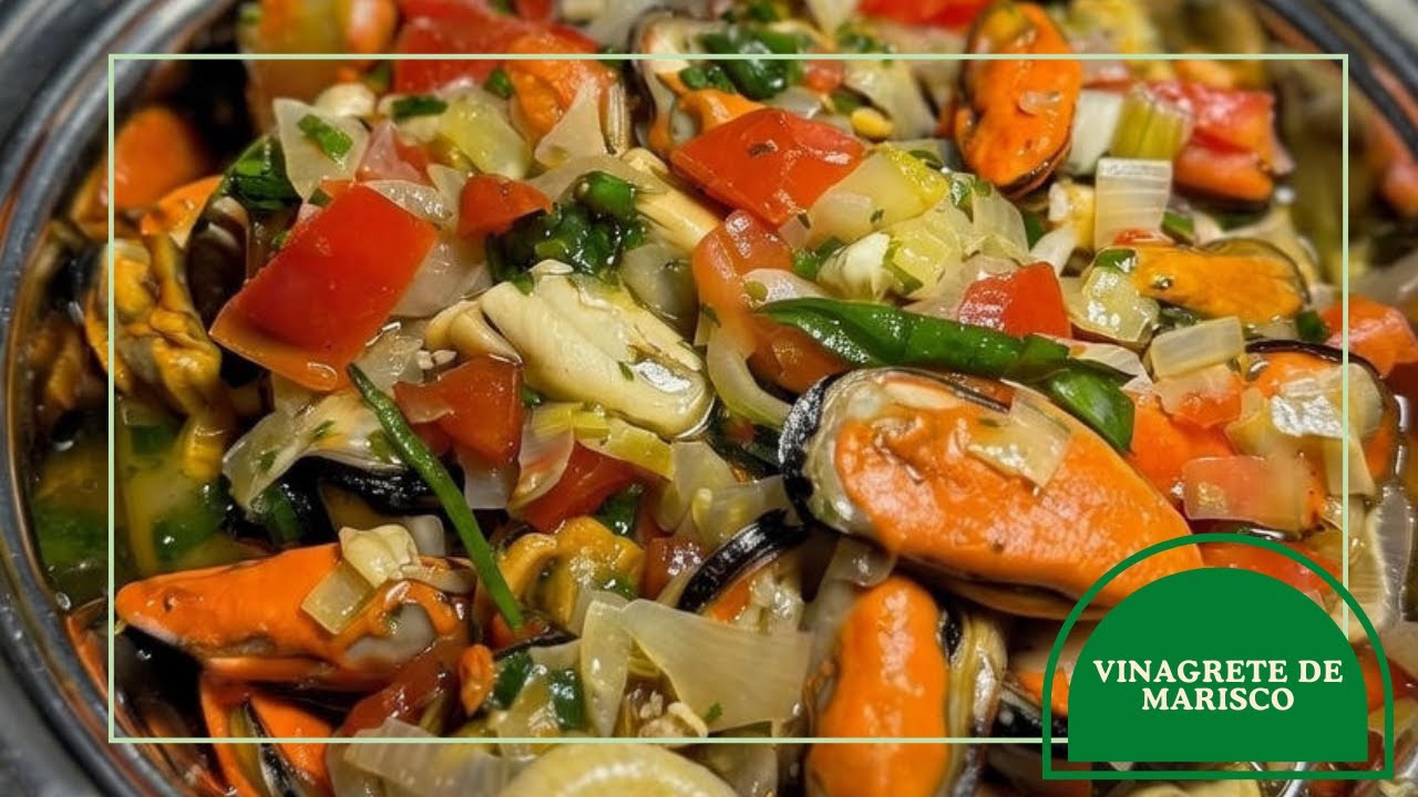 Quer Sair do Vinagrete Tradicional? Faça Esse de Mariscos 😍