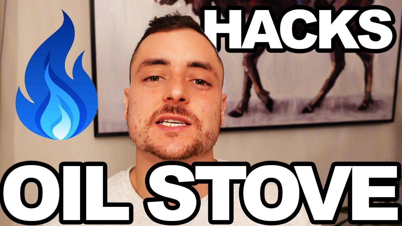 OIL STOVE Hacks How to Make It Run Better Start It Blue Flame