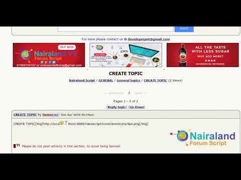 Nairaland Forum Offical Script Updated