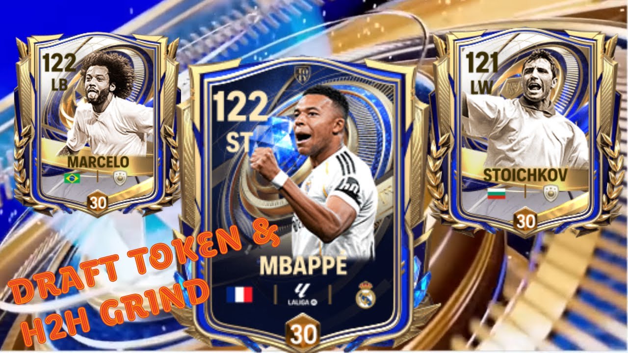 VERTICAL:- FC MOBILE LIVE! TOTY DRAFT TOKEN & H2H MATCHES  