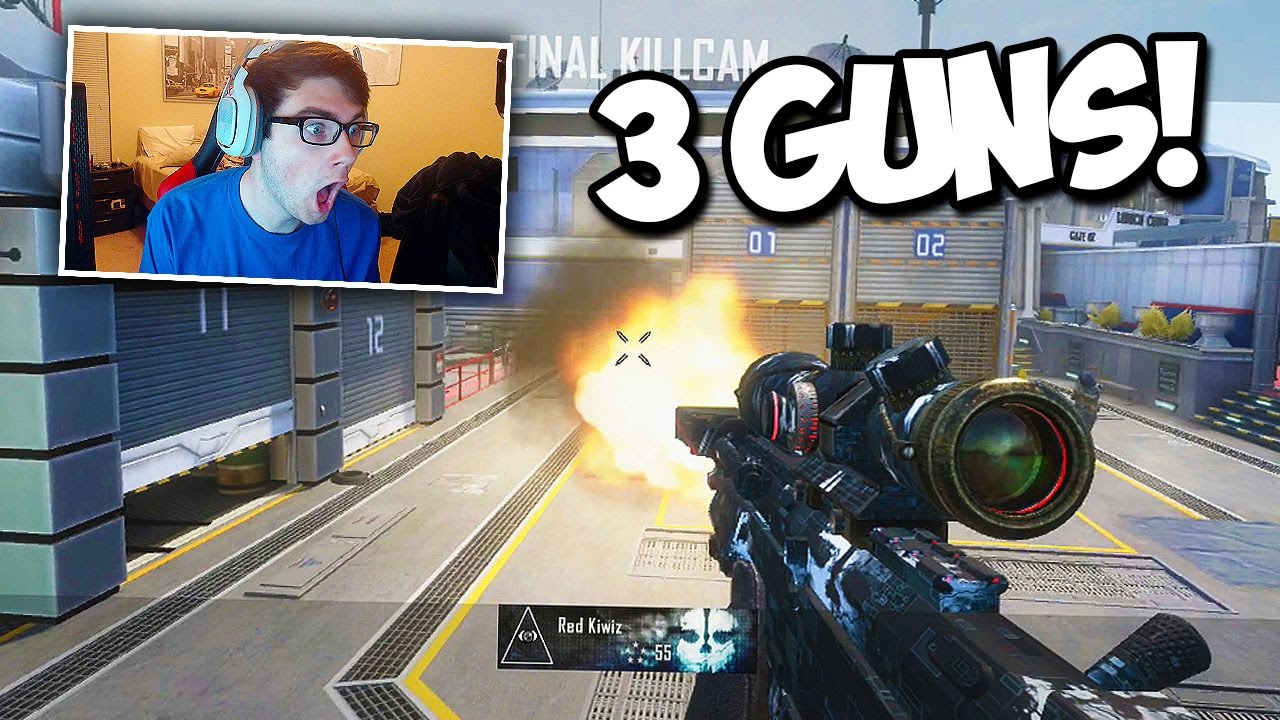 I HIT A THREE GUN LADDERSTALL TRICKSHOT BO2 Trickshotting YouTube