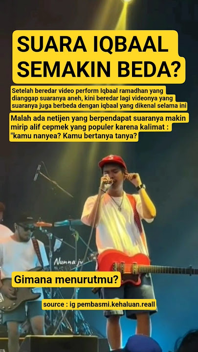 Iqbaal Ramadhan Kok Suaranya Makin Beda? #iqbaalramadhan #iqbalramadhan #dilan #fyp #trending