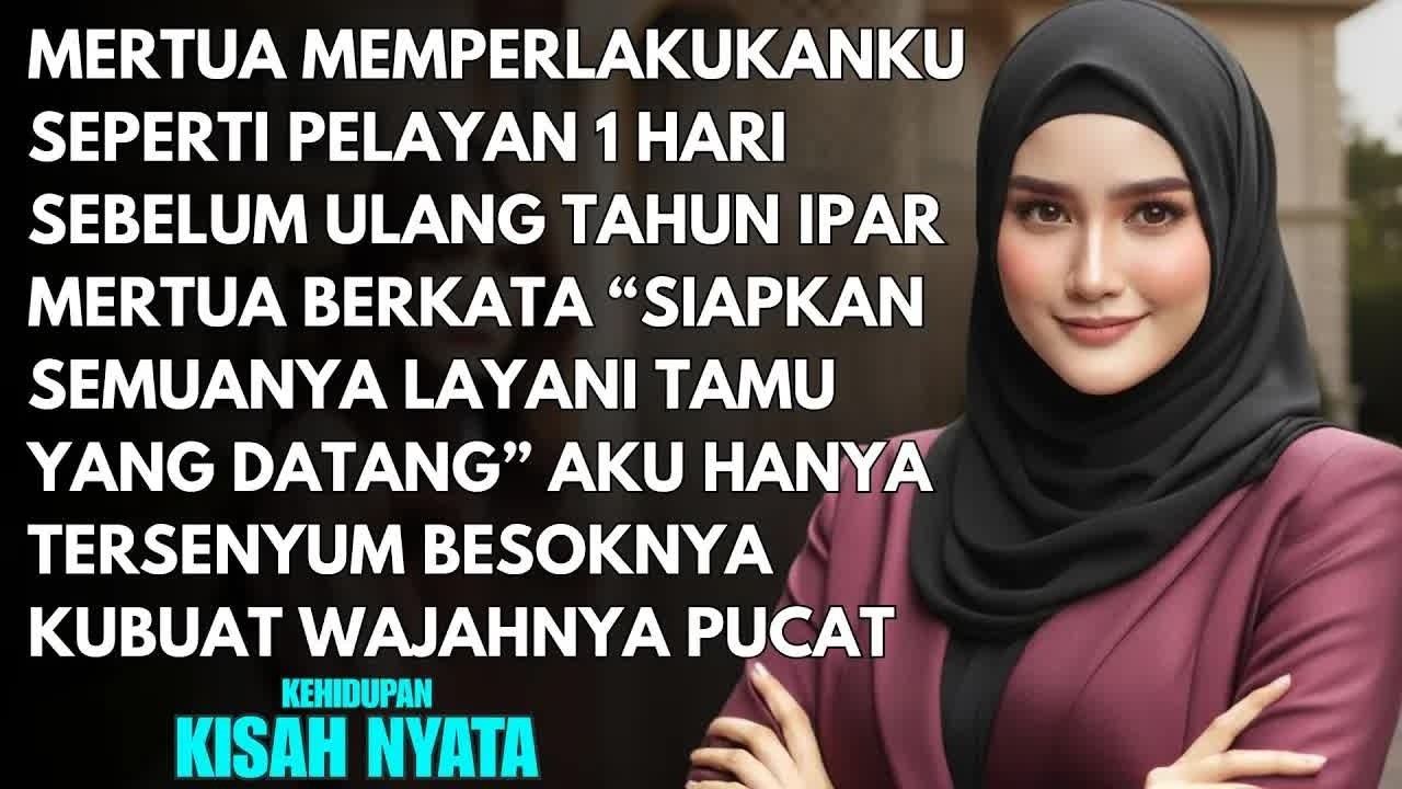 MERTUA MEMPERLAKUKANKU SEPERTI PELAYAN DEMI IPARKU - AKU HANYA SENYUM BESOKNYA KULAKUKAN INI...