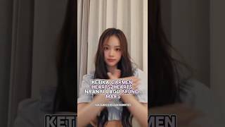 Ketika Carmen Hearts2hearts Nyanyi Lagu Bruno Mars kpop shorts fyp