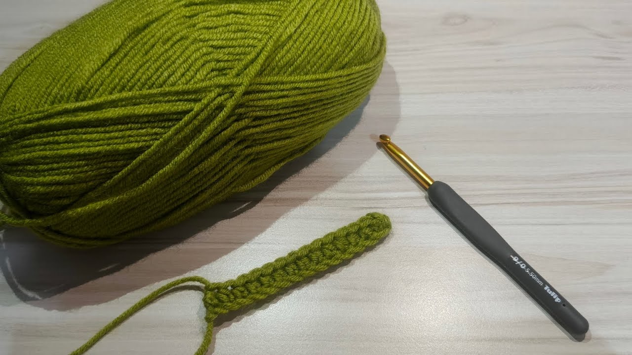 3- Tekli Trabzan / Yarım Trabzan yapılışı / Yeni Başlayanlar İçin Tığ İşi Örgü Nasıl Yapılır? 